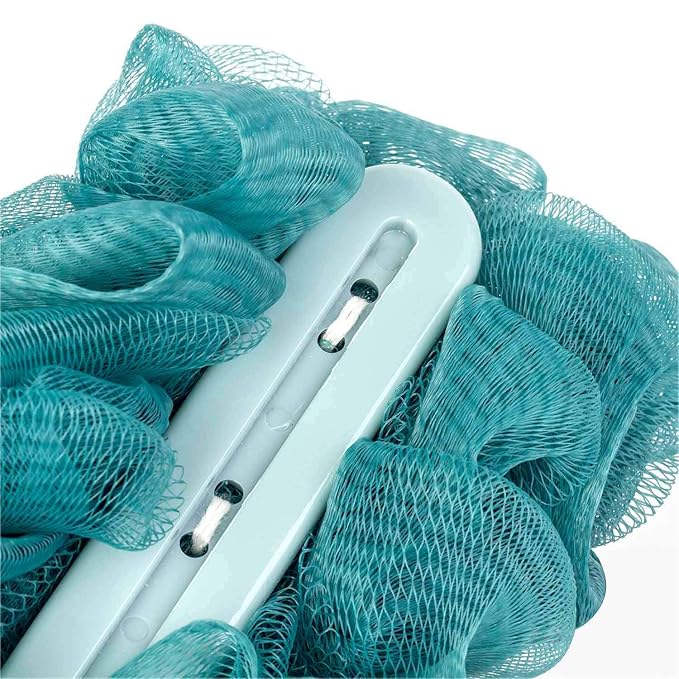 Back Scrubber for Shower, Loofah Long Handle Bath Body Brush, Soft Nylon Mesh - Image 5