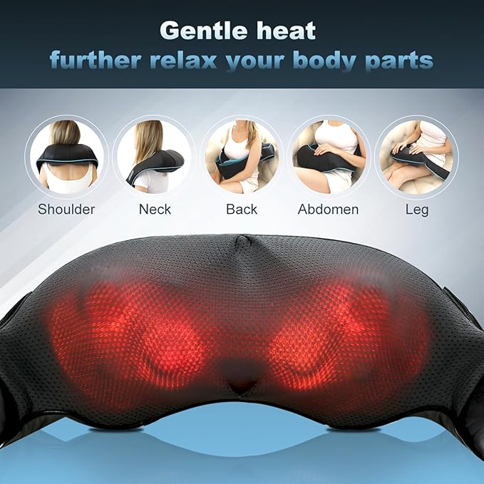 Mo Cuishle Shiatsu Back Shoulder and Neck Massager - Image 4