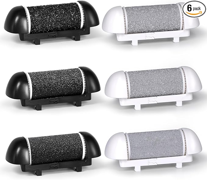6 Pack Replacement Roller Refill Heads by ZABOUL