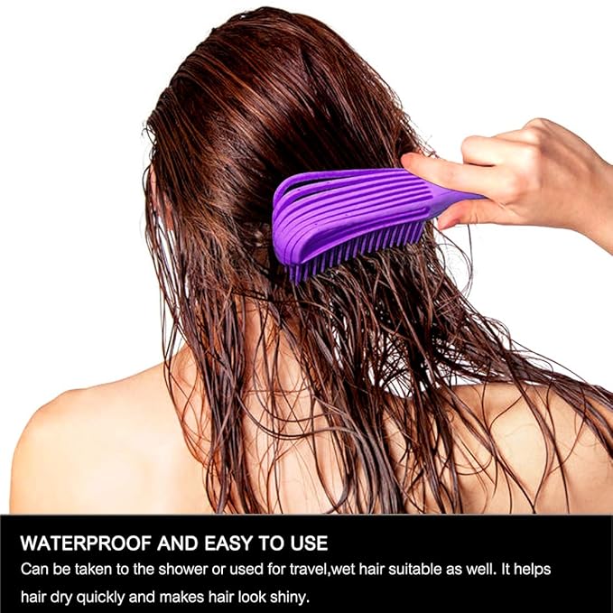 Detangling Brush for Afro American/African Textured 3a to 4c Kinky, Coily Hair - Image 6