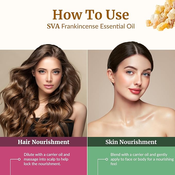 SVA Frankincense Essential Oil – 1 Fl Oz – 100% Natural Boswellia Serrata Oil - Image 5