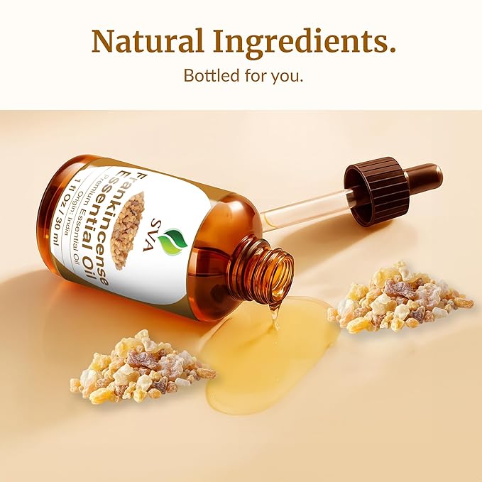 SVA Frankincense Essential Oil – 1 Fl Oz – 100% Natural Boswellia Serrata Oil - Image 8