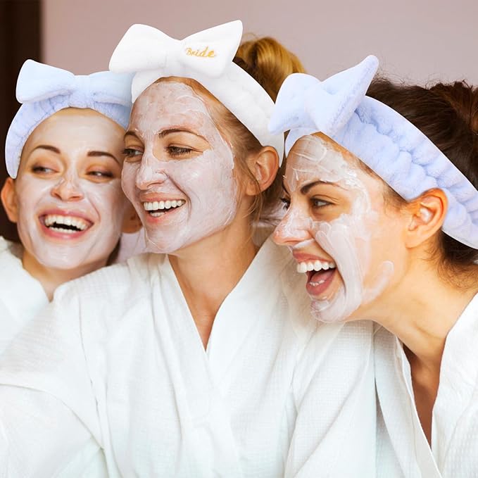 CIEHER 8 Pack Spa Headbands for Bachelorette Party Favors - Image 5