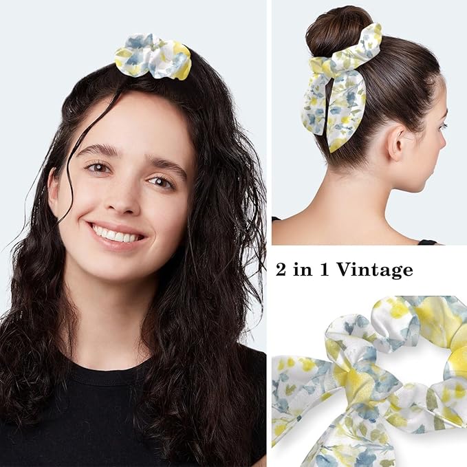 Scrub Cap with Hair Scrunchy, Ponytail Holder Surgical Cap - Image 5