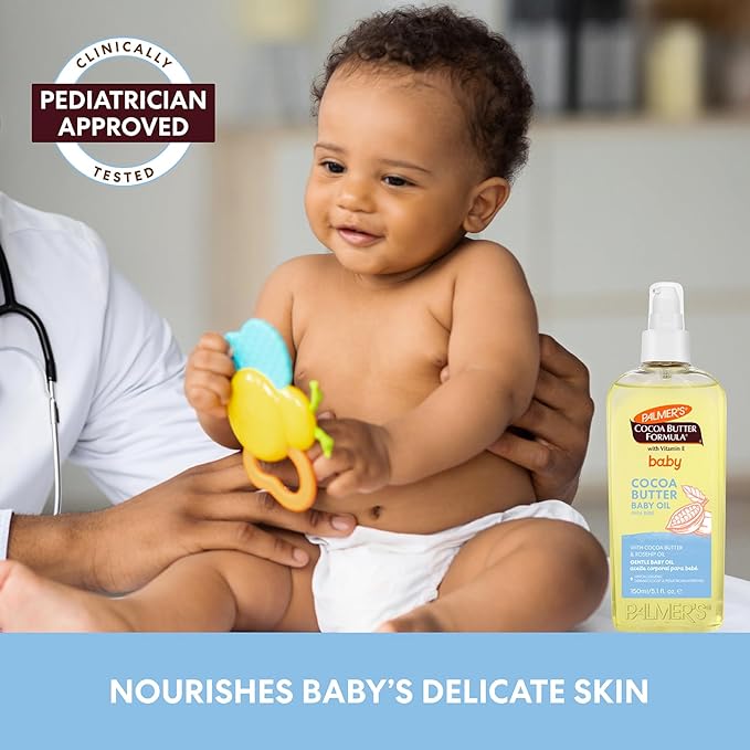 Palmer's Cocoa Butter Formula Gentle Baby Oil, 5.1 fl oz, Nourishing - Image 8