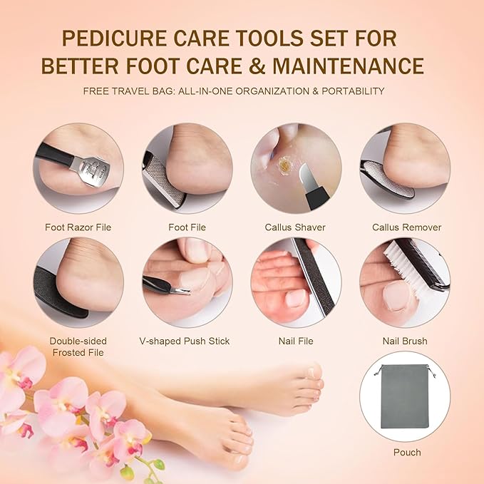 Electric Callus Remover for Feet, Rechargeable Waterproof Foot File - Image 7