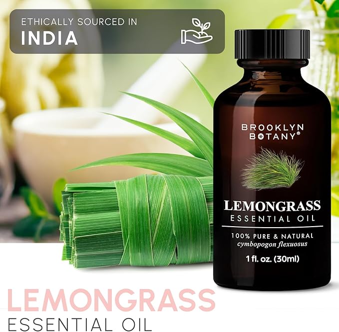 Brooklyn Botany Lemongrass Essential Oil - Image 6