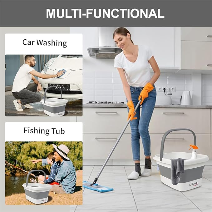Foldable Foot Bath Basin, Collapsible Foot Soak Tub, Foot Tub - Image 6
