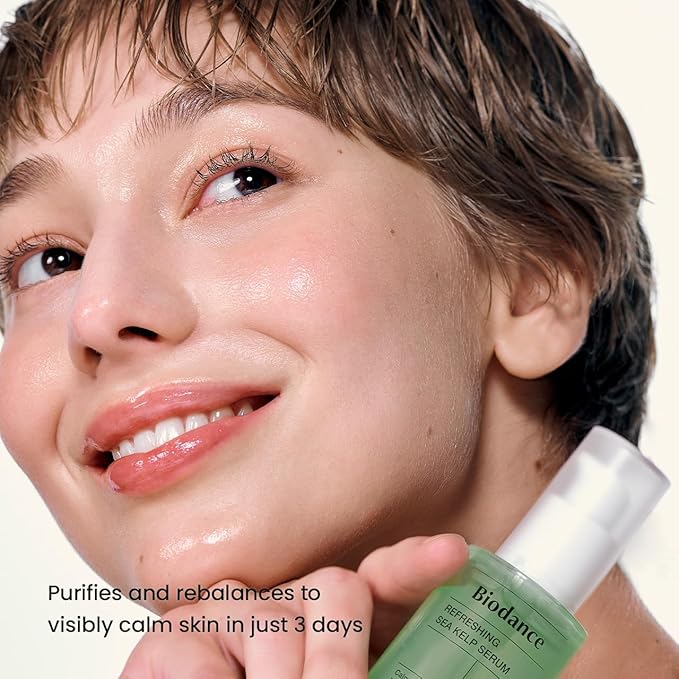 BIODANCE Refreshing Sea Kelp Serum, Oil & Sebum Control, Calming Serum - Image 3