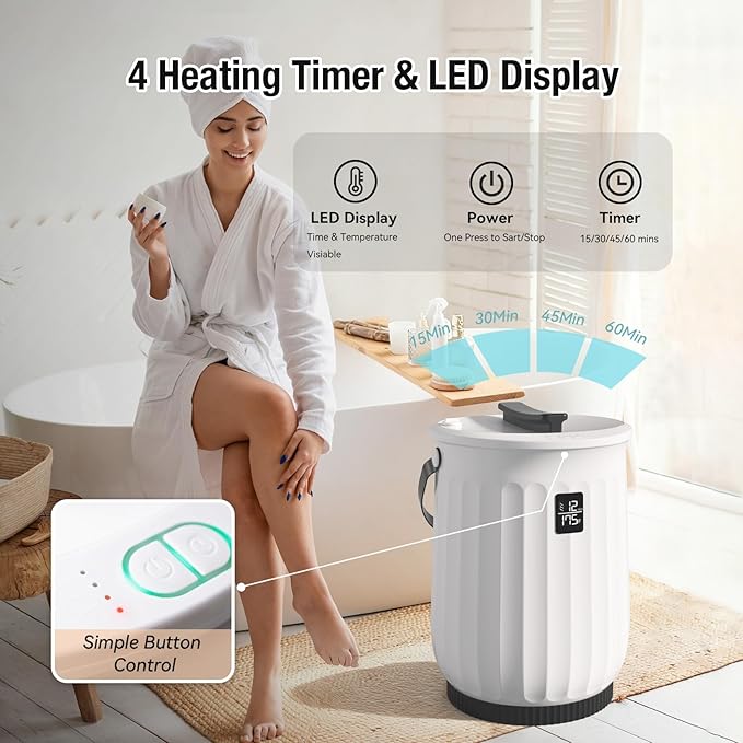 Heated Towel Warmer for Bathroom, Large Towel Warmer - Image 4