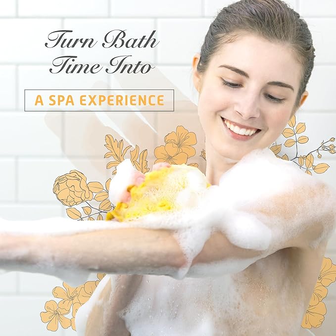 Spongentle Loofah Sponge for Shower and Bathing, Bath Sponge - Image 3