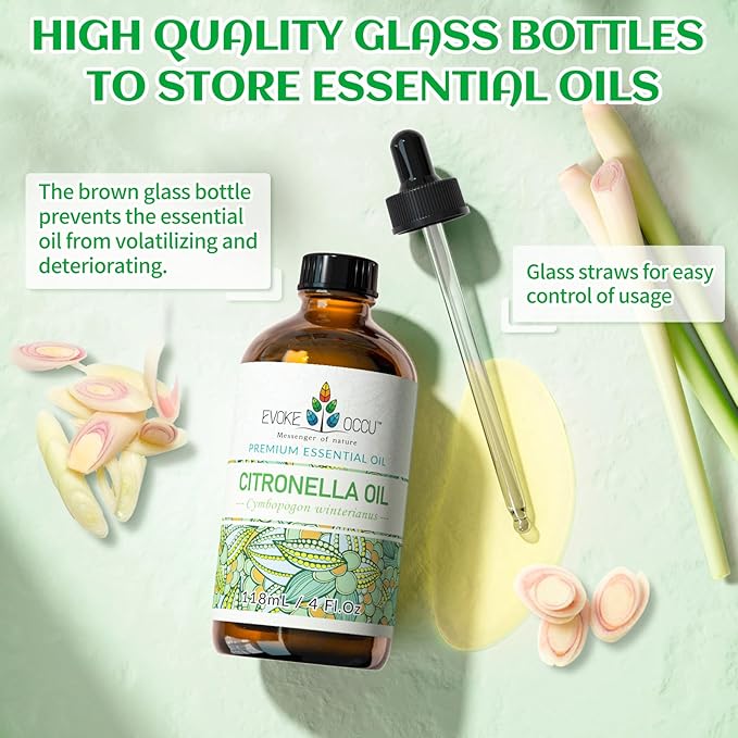EVOKE OCCU Citronella Oil for Cleaning, Air Freshening, Add to Spray and - Image 8
