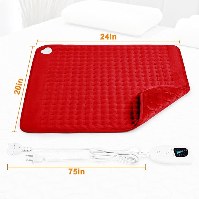 Deepsoon Heating Pad, Electric Heating Pads - Image 6