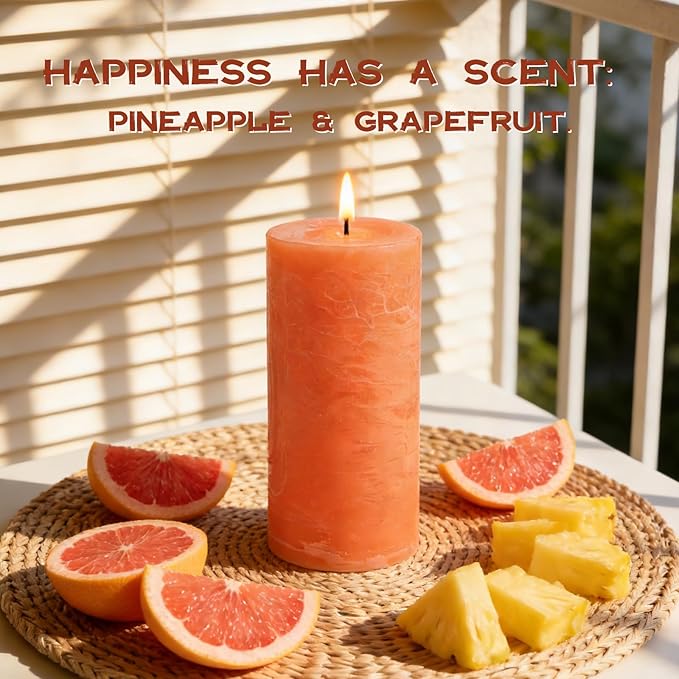 Fruity Scented Pillar Candle - Image 6
