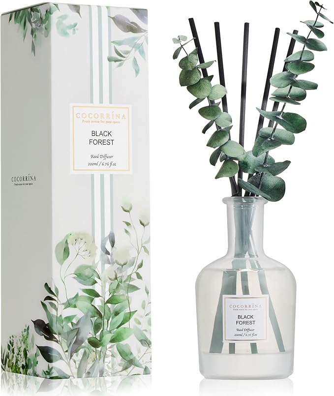 COCORRÍNA Black Forest Reed Diffuser – 6.76 oz Essential Oil by COCORR%C3%8DNA