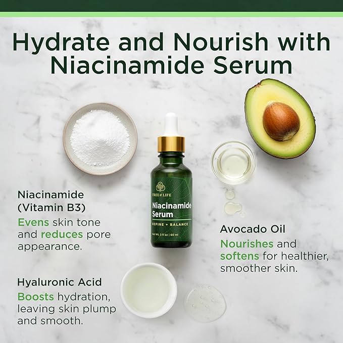 Tree of Life Niacinamide Serum For Face - Image 2
