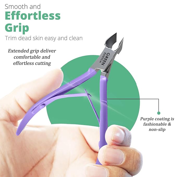 Professional Cuticle Trimmer Nail Cuticle Cutter Stainless Steel Cuticle Nippers - Image 5