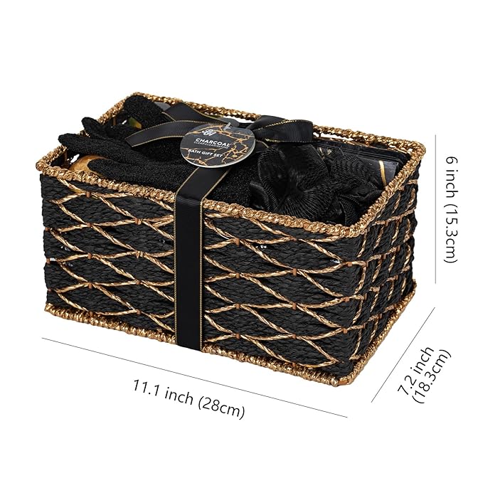 35 Pcs Charcoal Bath & Body Gift Basket - Image 6