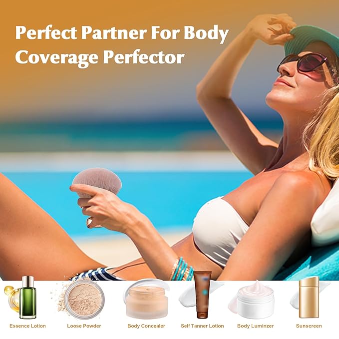 Extra Large Body Makeup Brush, Professional Self Tan Brush - Image 6
