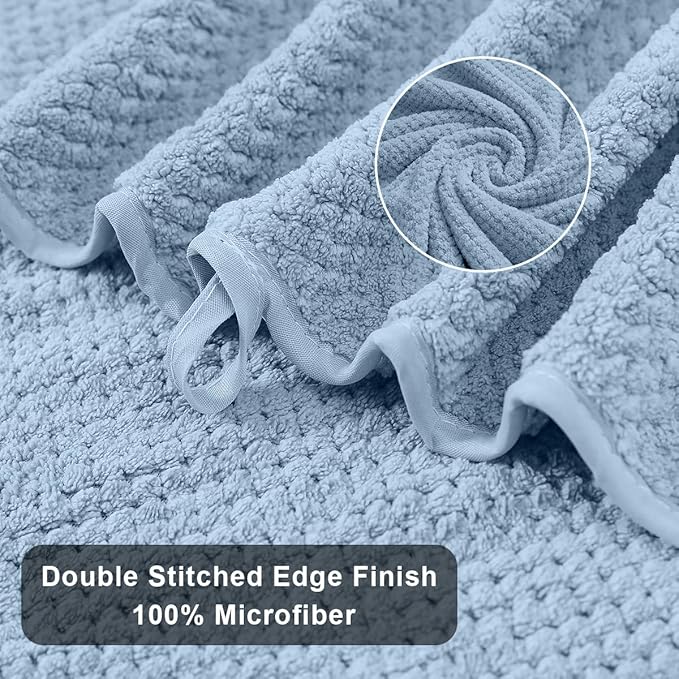 Hailea Extra Large Bath Towels Set 35x70 Inches - Image 9