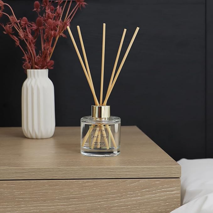 100ml Scent Diffuser with 6 Fiber Sticks, 3.5 oz Reed Diffuser Set Aromatherapy - Image 2