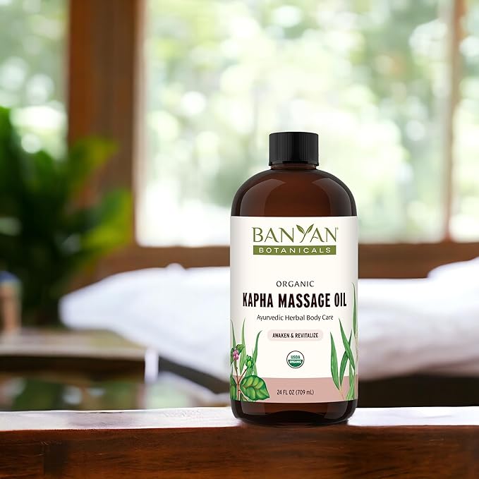 Banyan Botanicals Kapha Massage Oil – Organic Massage Oil - Image 4