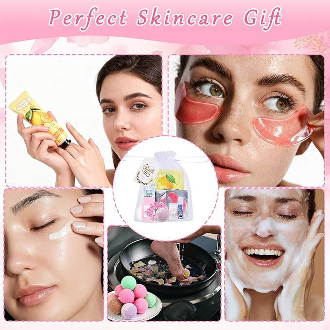KYDA 84PCS SPA Party Supplies for Women, Face Mask, Hand Cream, Lip Balm - Image 5