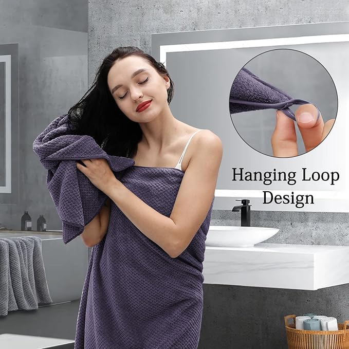 Extra Large Bath Towels Set 35x70 Inches - Image 7