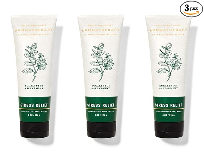Bath and Body Works Aromatherapy Stress Relief Eucalyptus Spearmint Body Cream by BathBodyWorks