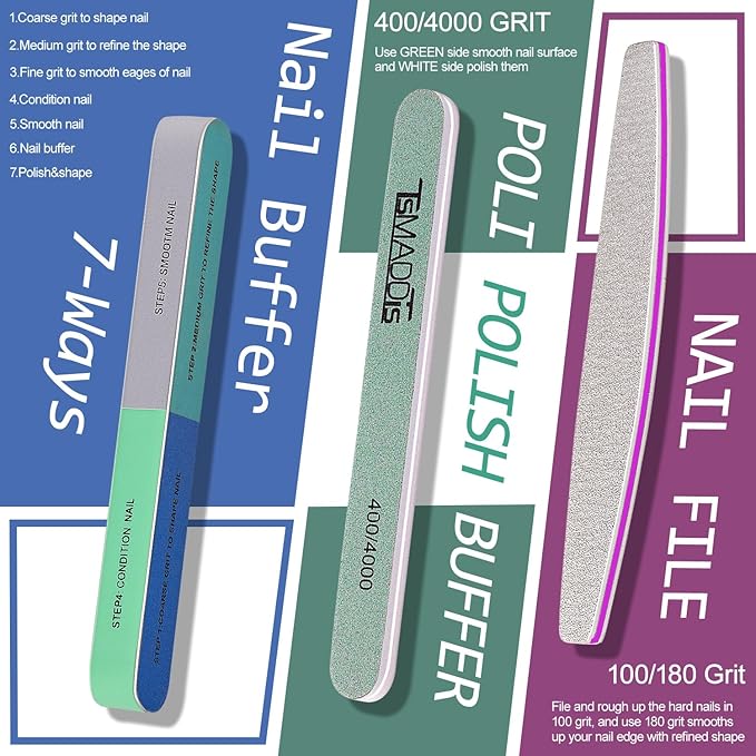TsMADDTs Nail Manicure Kit - Image 4