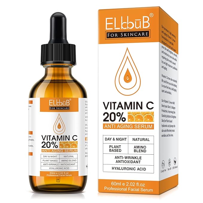 Premium 20% Vitamin C Serum For Face by NourishYourSkinNaturally