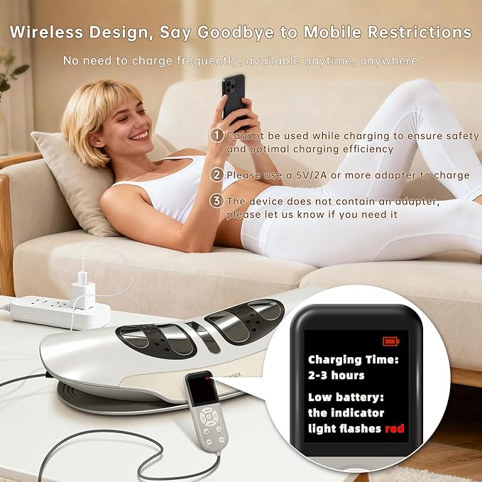 Zenopax Electric Lumbar Traction Device, Left-Right Swing, 8-Level - Image 7