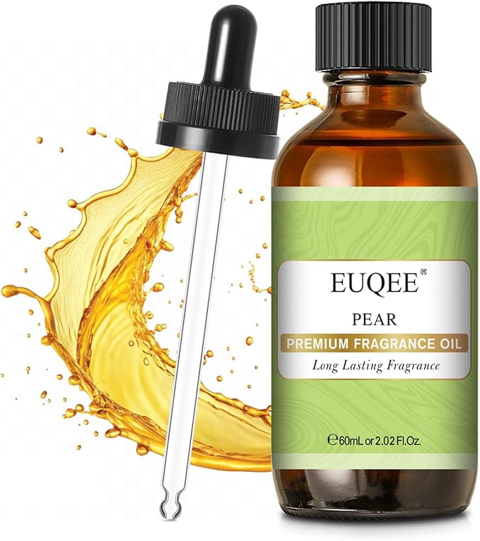 EUQEE Pear Fragrance Oil, Premium Fragrance Essential Oil 2.02 Fl oz by EUQEE