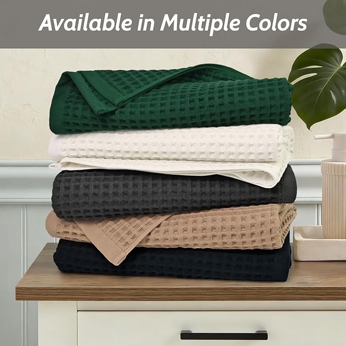 Jacquotha Waffle Bath Towel Set of 2 - Image 8