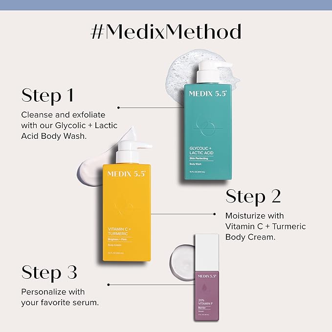MEDIX Vitamin C Cream + Niacinamide Brightening Body Lotion | Anti Aging - Image 6