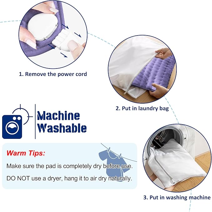 33"X17" Electric Heating pad - Image 4