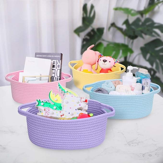 ABenkle Small Basket with Handles - Image 6