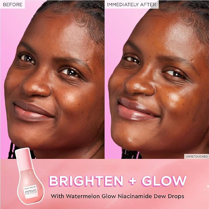 Glow Recipe Watermelon Niacinamide Dew Drops, Travel Size, Korean Niacinamide - Image 3