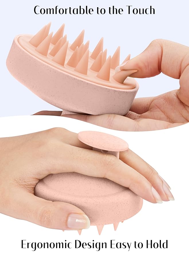 HEETA Scalp Massager Hair Growth, Silicone Scalp Scrubber Shampoo Brush - Image 5