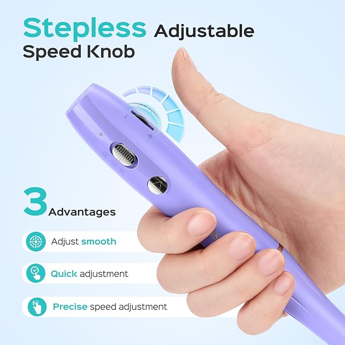 COSLUS C42 Cordless Electric Nail Drill File: Nail Drill Machine - Image 3