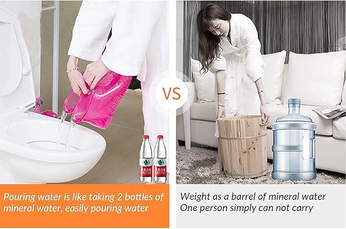 WMHYLYH Movable Foot Soaker, Portable Feet Soaking Tub Massage Foot Bath Shoes - Image 4
