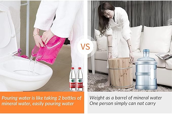 Massage Foot Bath Shoes Portable Feet Soaking Tub, Movable Foot Soaker Pedicure - Image 4