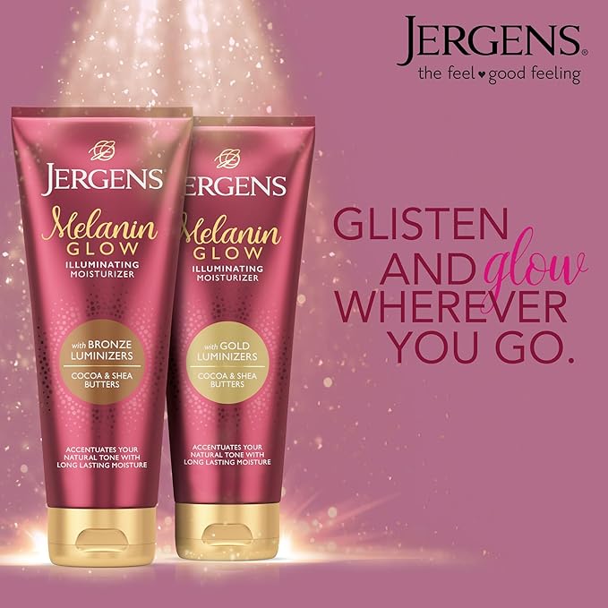 Jergens Hand and Body Lotion, Melanin Glow Illuminating Moisturizer, - Image 5