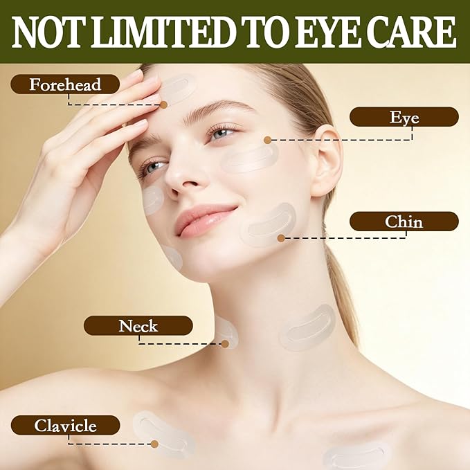 8 Count PDRN Micro Eye Patches, Dark Circle, Under Eye Patches - Image 4