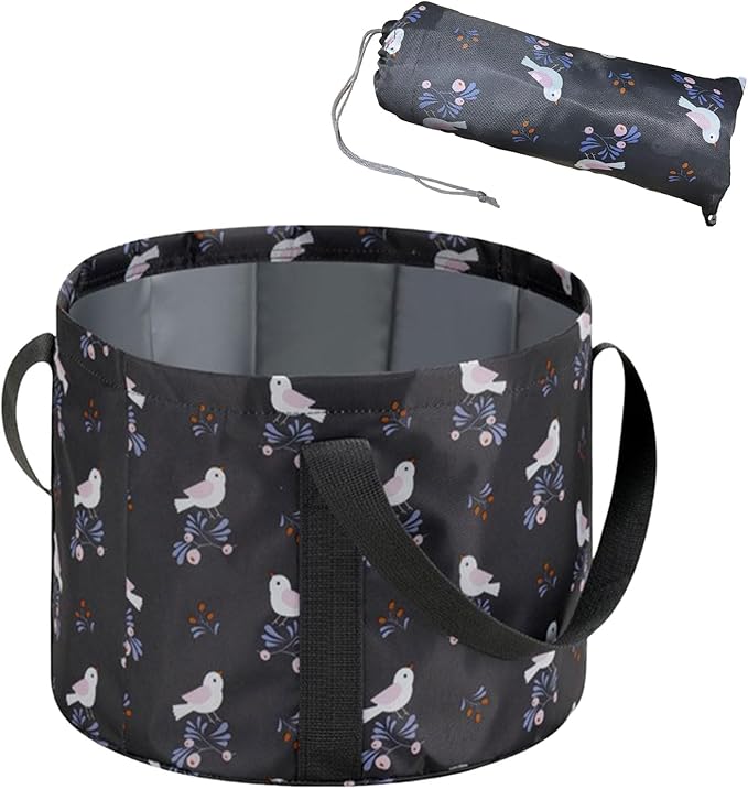 Portable Travel Foot Bath Tub, Collapsible Bucket by ABSOK