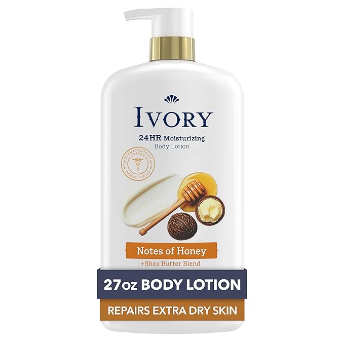 Ivory Hand & Body Lotion, 24hr Moisturizing, Repairs Extra Dry Skin, All Day by Ivory