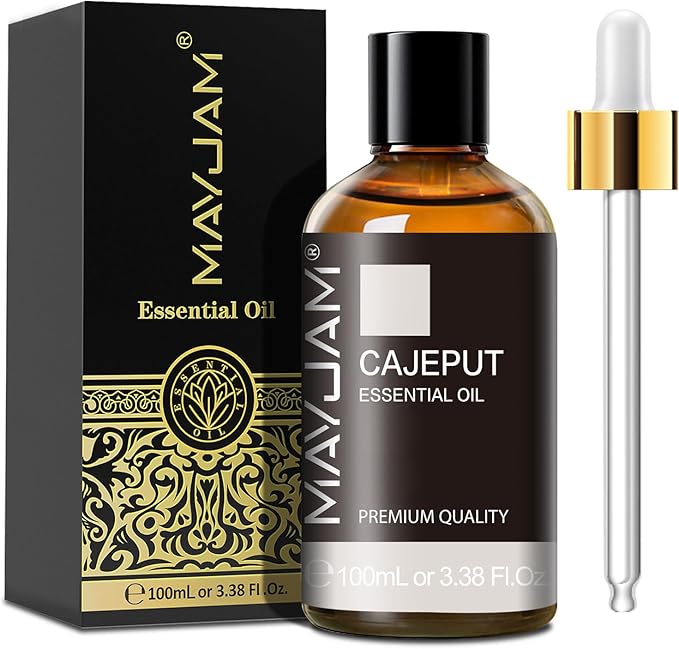 MAYJAM Cajeput Essential Oil, 3.38FL.OZ Pure Essential Oils by MAYJAM
