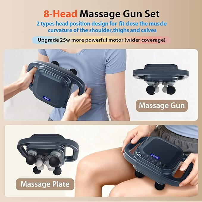 Massage Gun, Deep Tissue Percussion Massager - Image 3