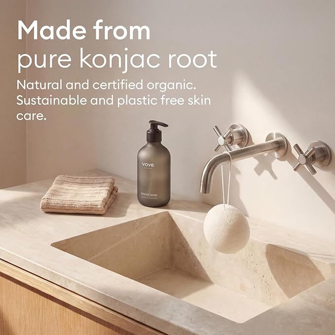 Vove Organic Konjac Facial Sponges 3-Pack - Image 8