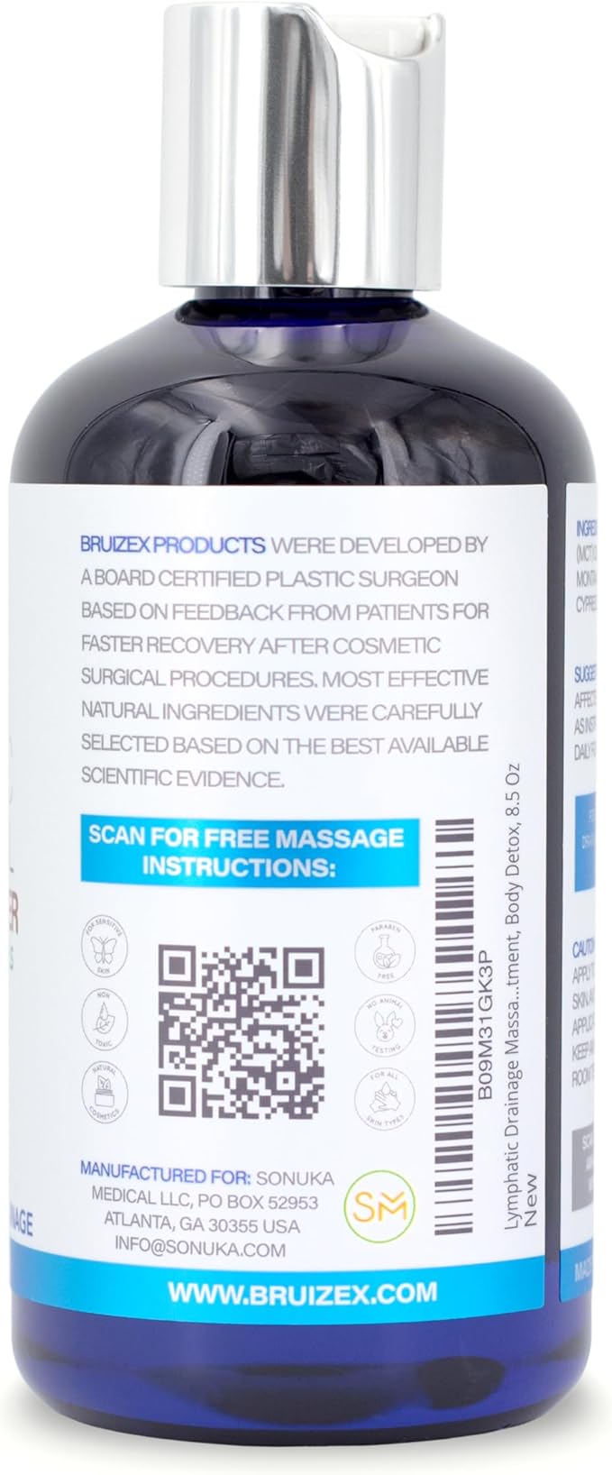 Bruizex Lymphatic Drainage Massage Oil - Image 3
